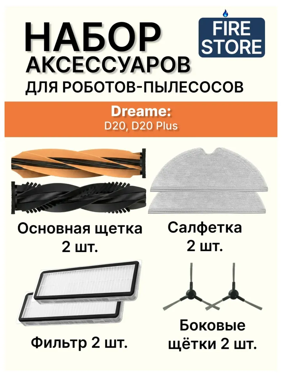 Аксессуары для пылесоса Dreame D20, D20 Plus