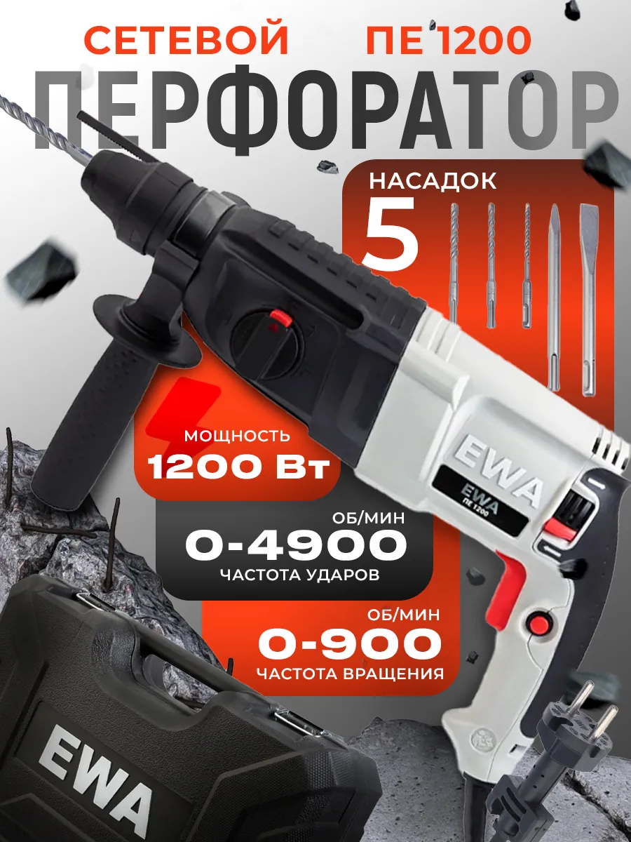 Перфоратор сетевой ПЕ 1200
