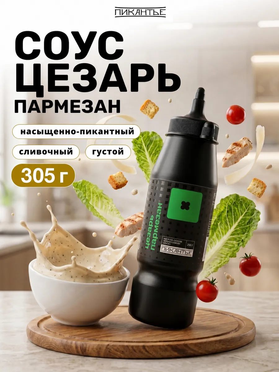 Соус Цезарь для салата, 305 г