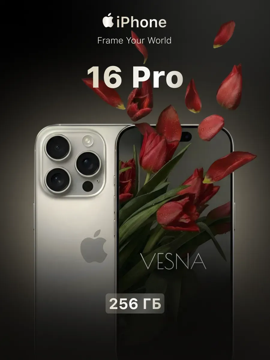 iPhone 16 Pro 256GB Natural Titanium 2Nano-SIM