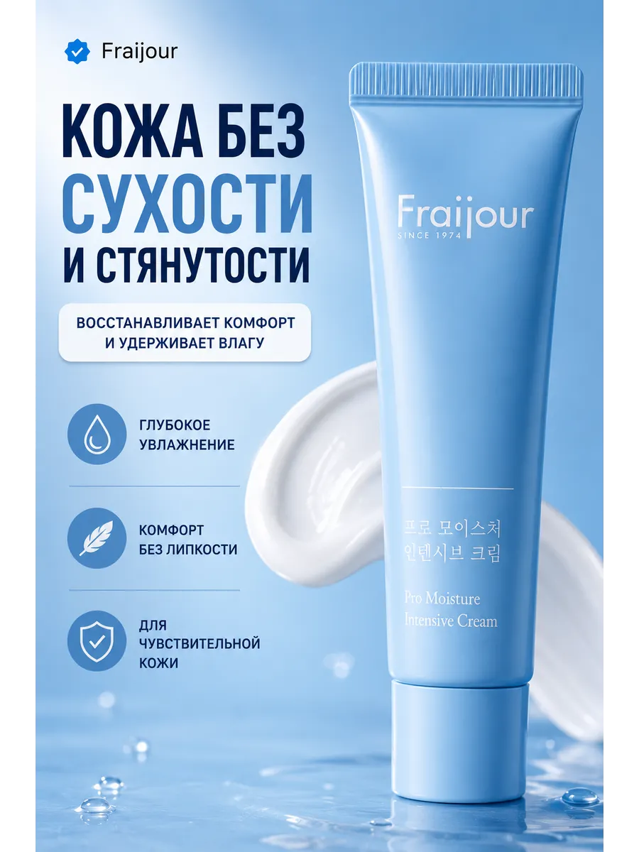 Крем для лица увлажняющий Pro Moisture cream 50 мл