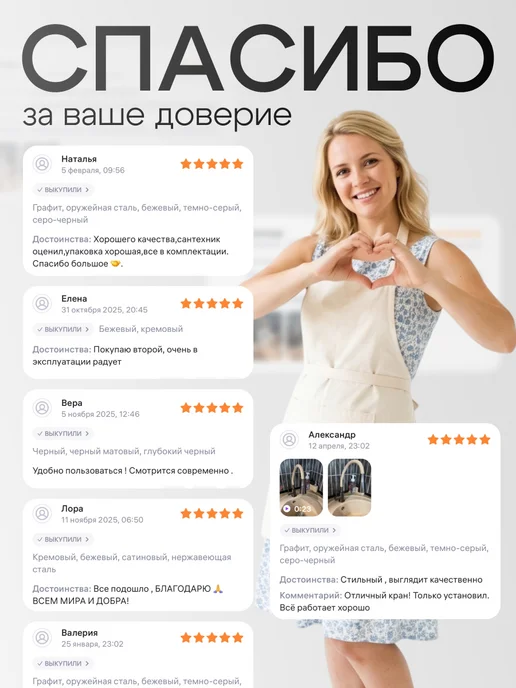 Savol Смеситель для раковины настенный, серый, фото 6