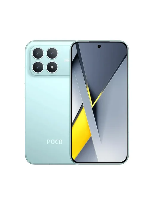 Смартфон Xiaomi Poco F 8 Pro 12/512 ГБ, голубой, фото 2