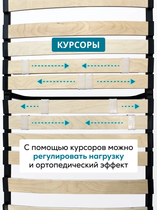 АККОРД-МЕБЕЛЬ Раскладушка взрослая для сна 80х190, 16 ламелей, 70x190, фото 7