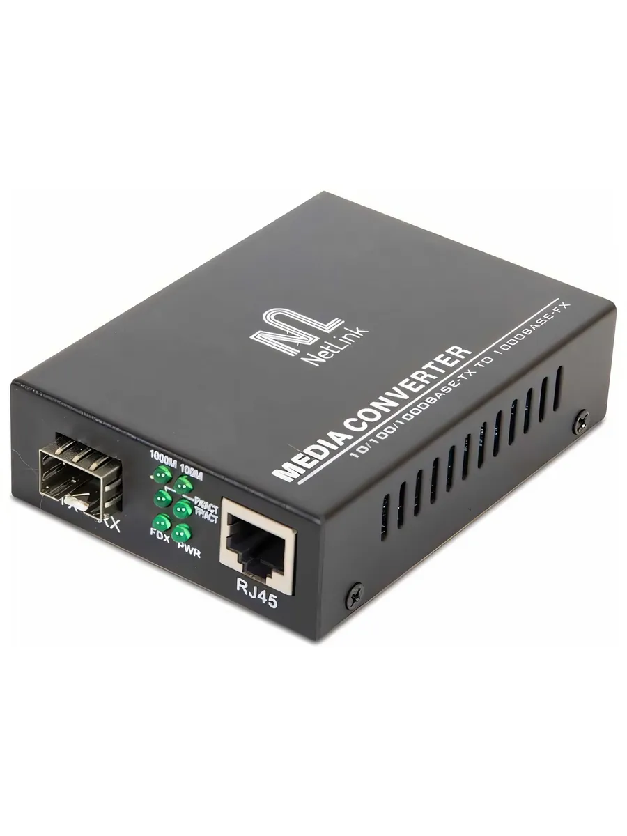 Медиаконвертер Netlink GE-SFP (10/100/1000 Mb) УТ000001658