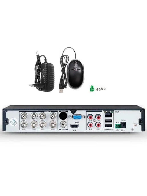 Ps-Link Комплект видеонаблюдения AHD 5Мп KIT-A505HDV-NC, черный, фото 14
