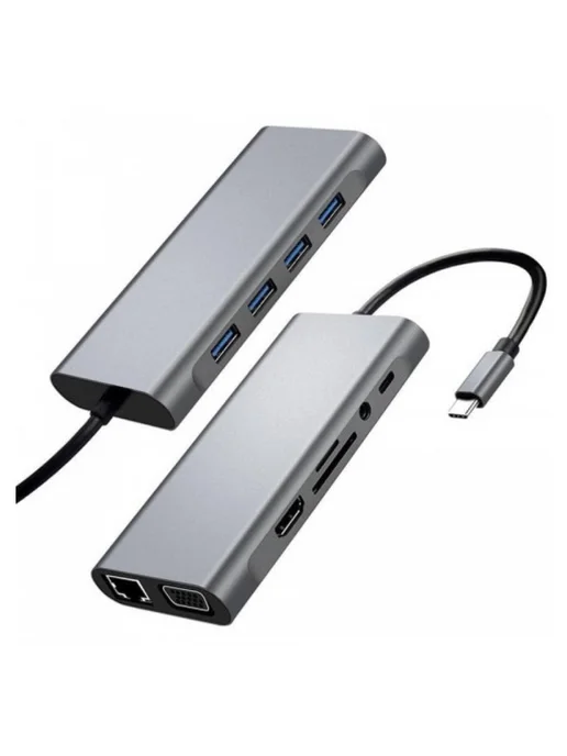 KS-is Док станция KS-099M USB Type C 11 в 1, вариант, фото 3