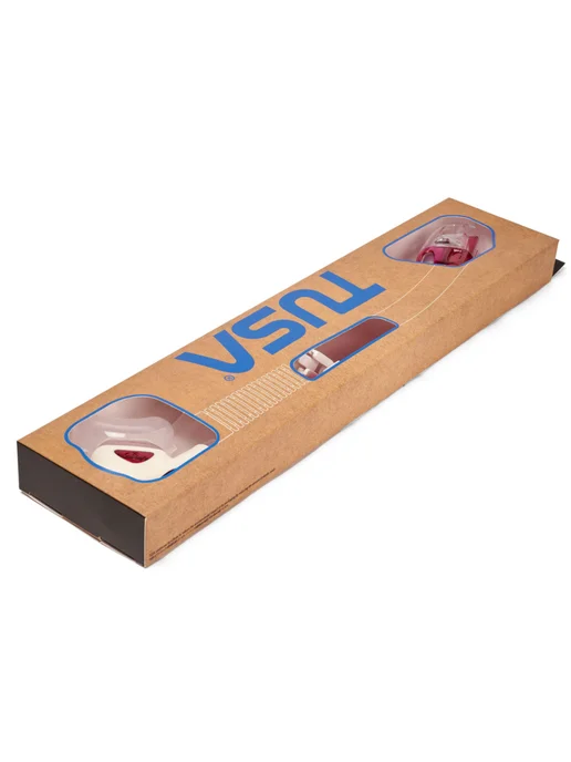 Tusa Трубка для плавания взрослая HYPERDRY ELITE II, розовый, фото 7