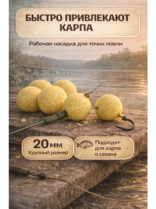 Family Joys Home Бойлы пылящие На карпа!, Ананас, 20 мм, 100 г, 300 г, фото 2