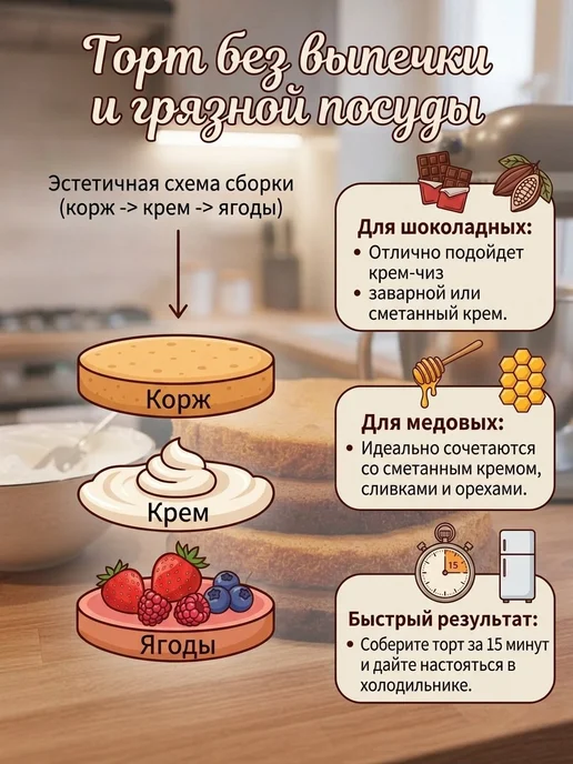 Бисквитные медовые коржи для торта. Светлые 20 см, светлый, фото 5
