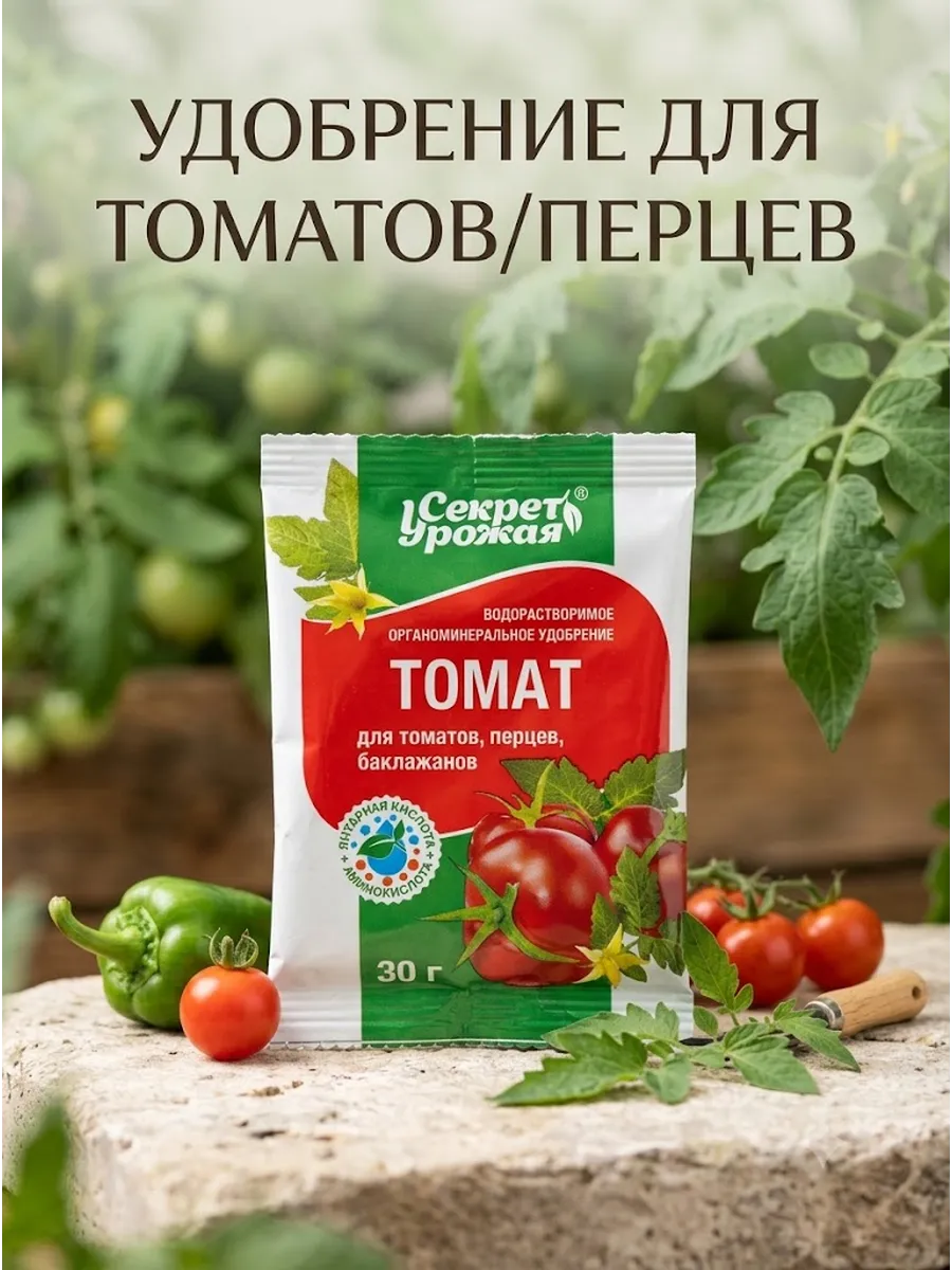 Удобрение для томатов, перцев и баклажанов