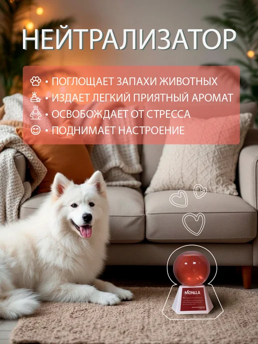 FannyBox Нейтрализатор запаха для дома и животных ароматизатор, фиолетовый, фото 2