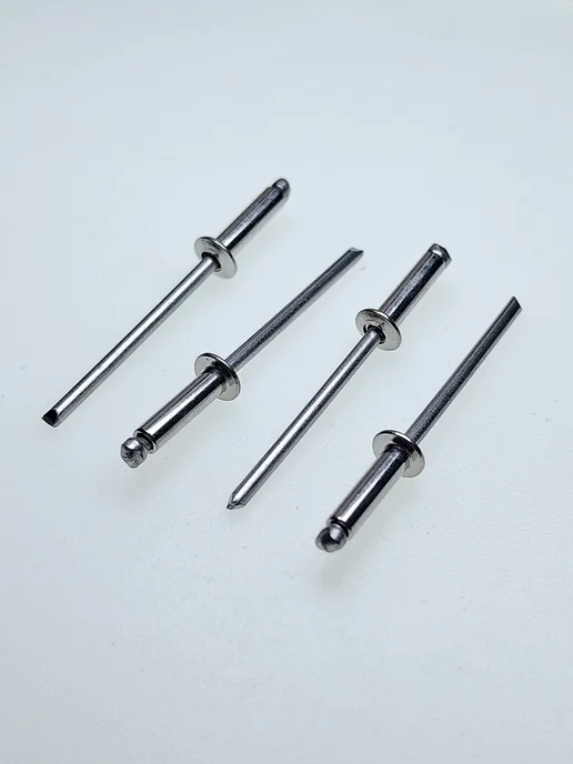 Konung Tools Заклепки для заклепочника 4х8 мм нержавейка (100 шт.), 3.2x12 мм, 20 шт, фото 2