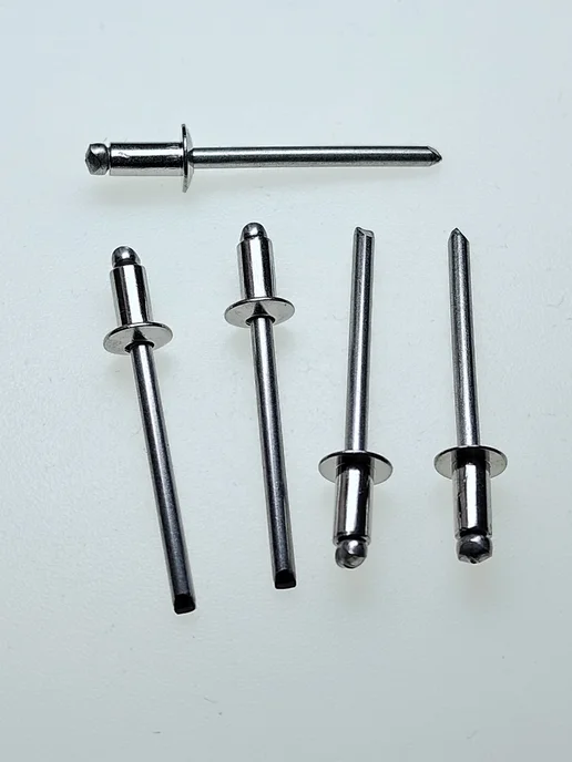 Konung Tools Заклепки для заклепочника 4х8 мм нержавейка (100 шт.), 4x8 мм, 100 шт, фото 2