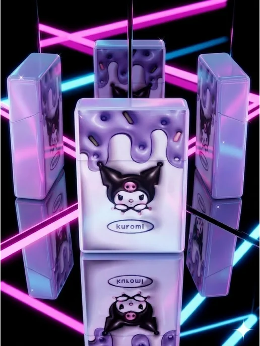 Портсигар Kuromi, фиолетовый, фото 6