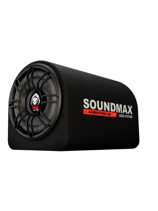 Soundmax Активный сабвуфер в машину с усилителем SM-SW1001A, вариант