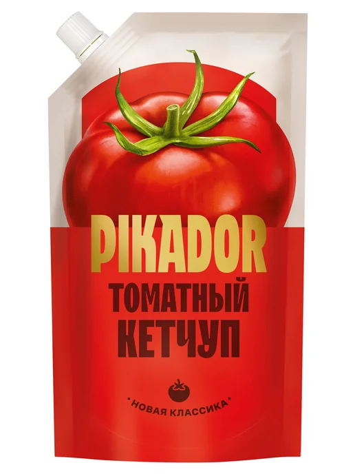 Нет бренда Кетчуп томатный Pikador, 300 г, 300 г, фото 4