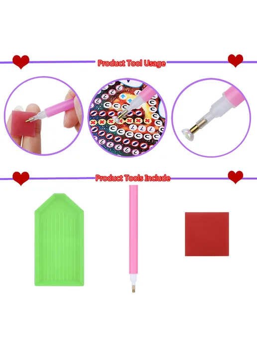 5D DIY полная картина на Осень, декор 40x40см, 40x40 см, фото 8