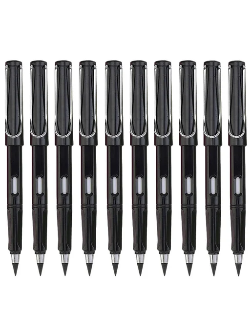 Набор из 10 Eternal карандашей No Ink для эскизов, черные, черный, фото 4