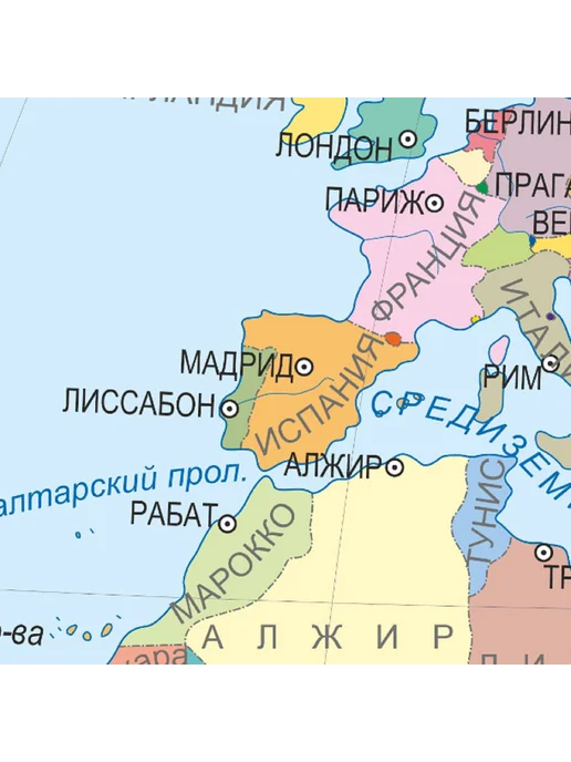 Бэклит Политическая карта мира 2026 г, 2026 г, фото 4