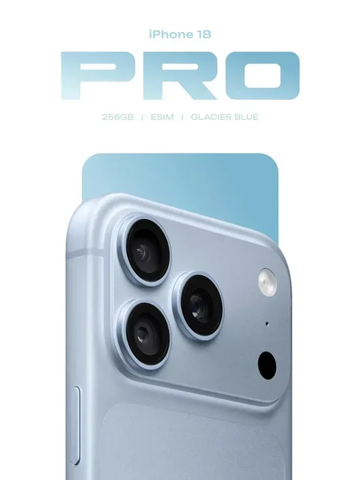Смартфон YFQTXLW Iphonc 18 Pro Max 16/16 ГБ, синий, фото 2