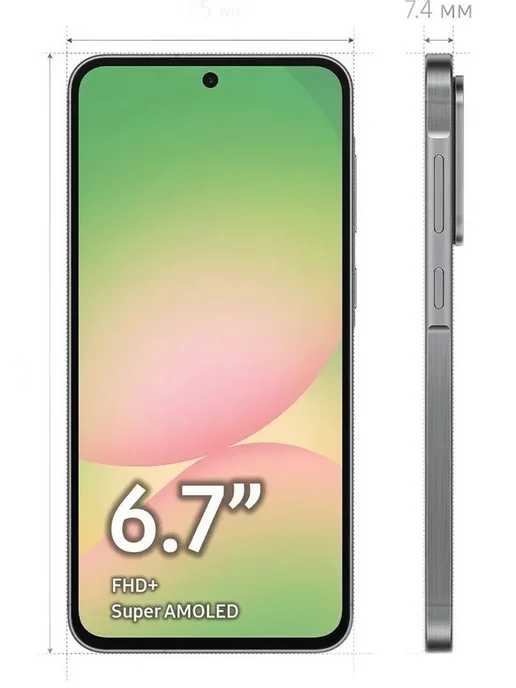 Смартфон Samsung A56 12/12 ГБ, черный, фото 7