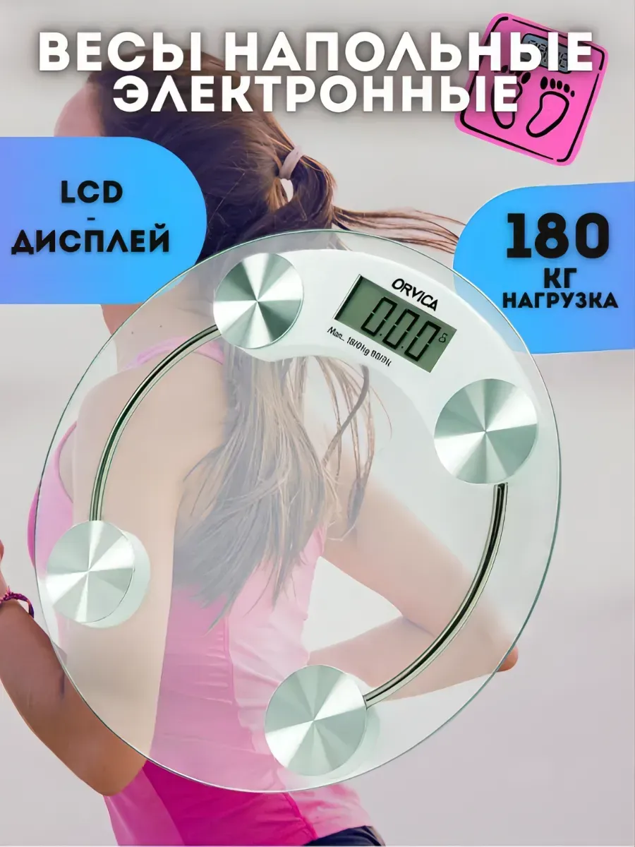 Весы напольные электронные до 180 кг