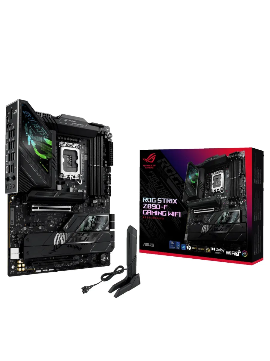 Материнская плата ROG STRIX Z890-F GAMING Wi-Fi, LGA1851 Asus 898552852 купить за 33 272 ₽ в интернет‑магазине Wildberries