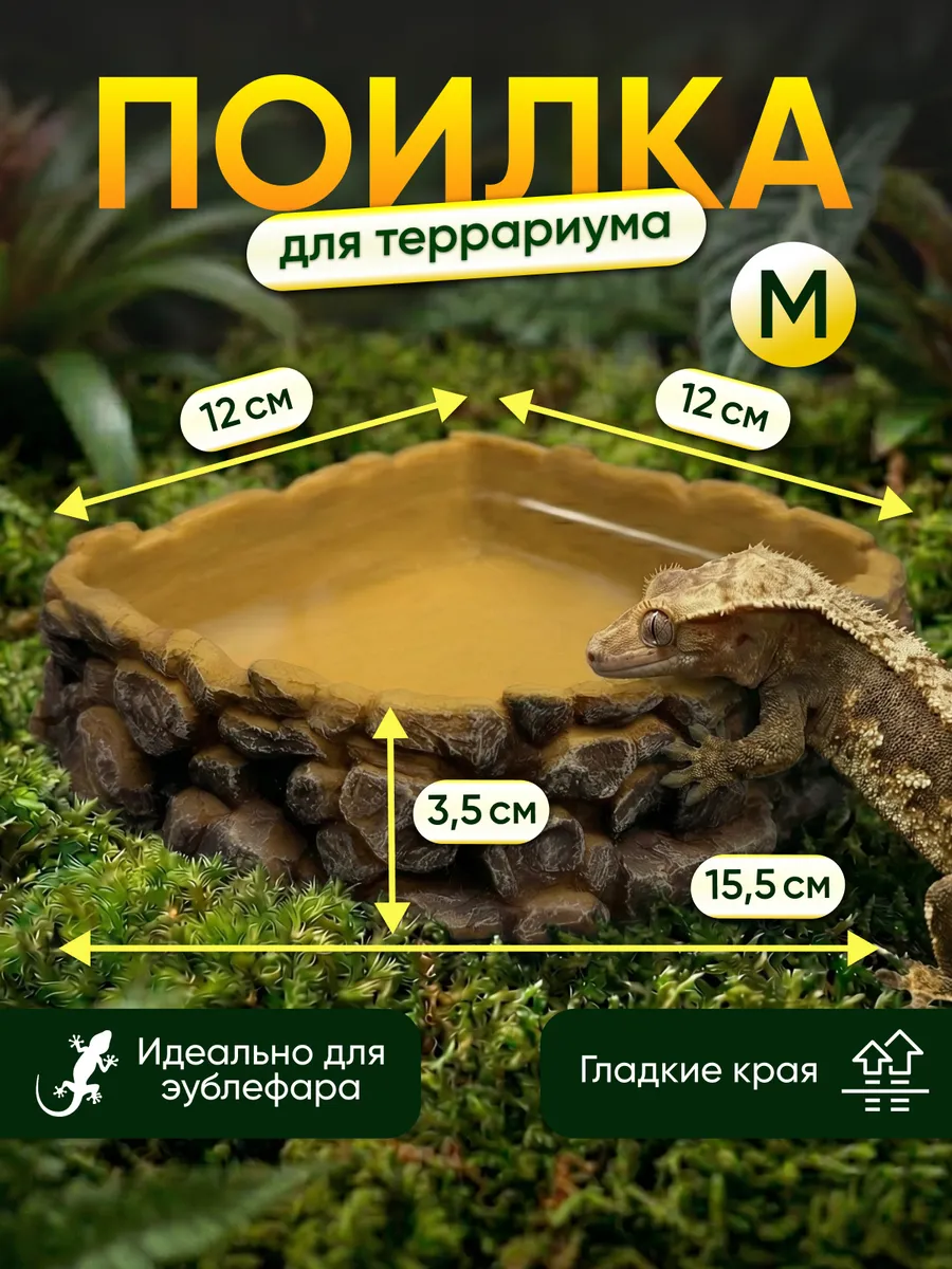 Кормушка-поилка для рептилий