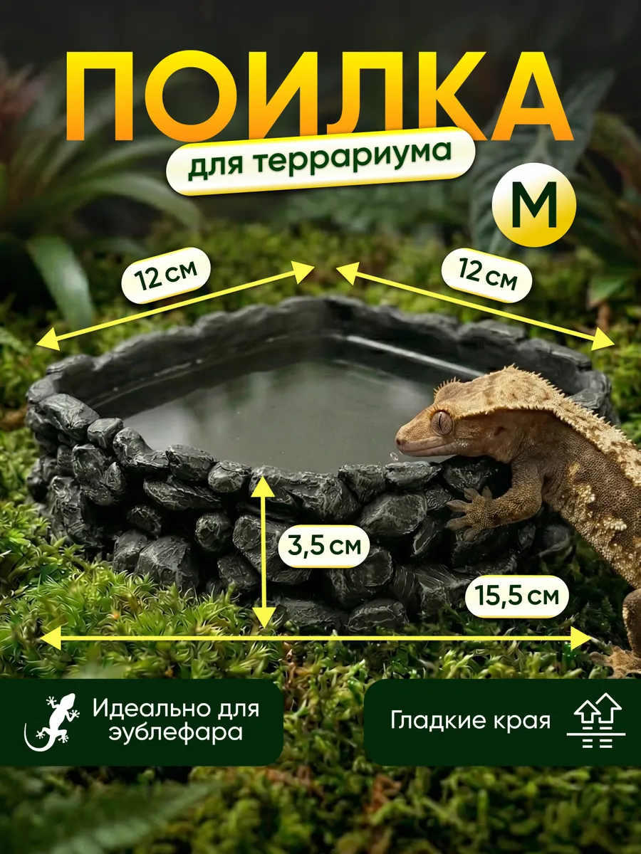 Кормушка-поилка для рептилий