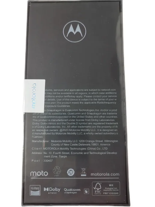 Смартфон Motorola Xt2201 12/256 ГБ, синий, фото 7