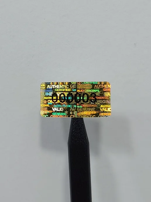 Пломбы-наклейки защитные, 49 шт, 20x10 мм, 100 шт, фото 3