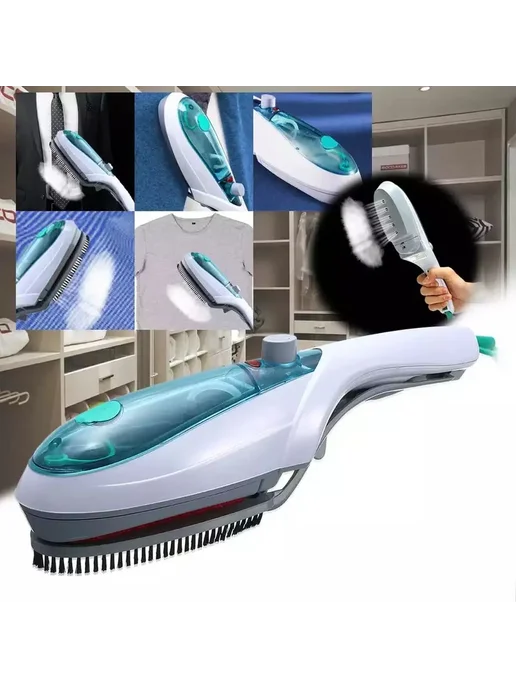 Паровой утюг щетка отпариватель tobi travel steamer, белый, фото 2