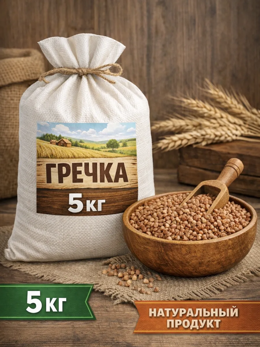 Гречка 5 кг