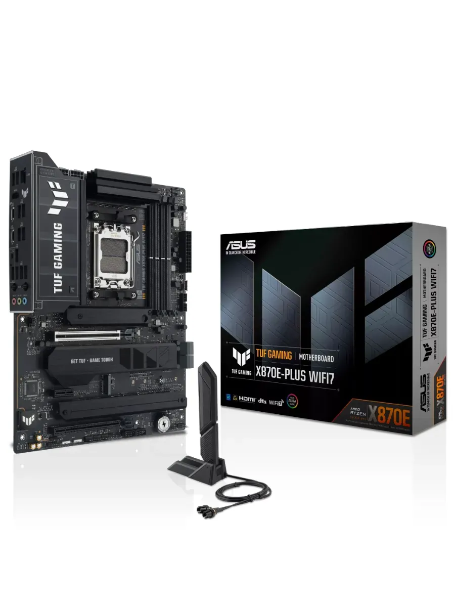 Asus Материнская плата TUF Gaming X870E-Plus WiFi7, AM5