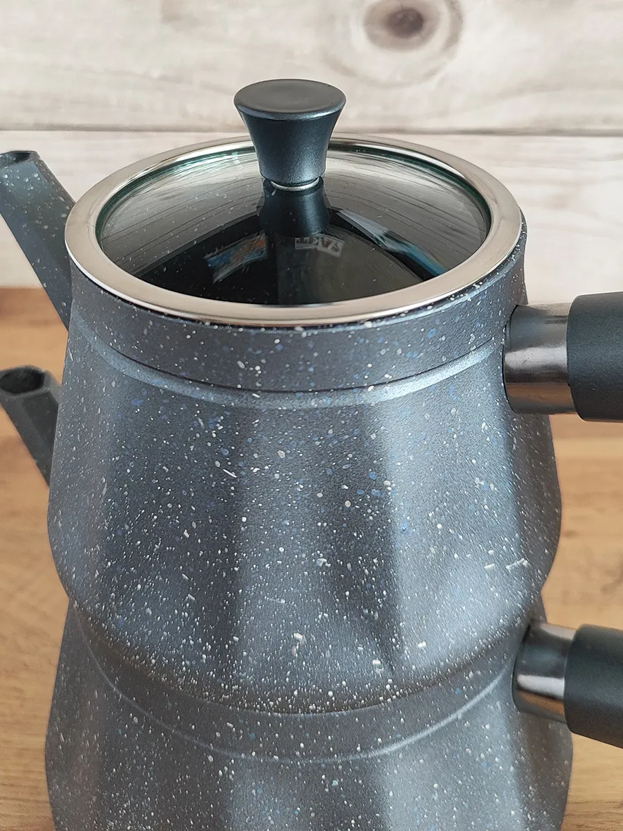 Granit Çift Katlı Çaydanlık, 3 L 2