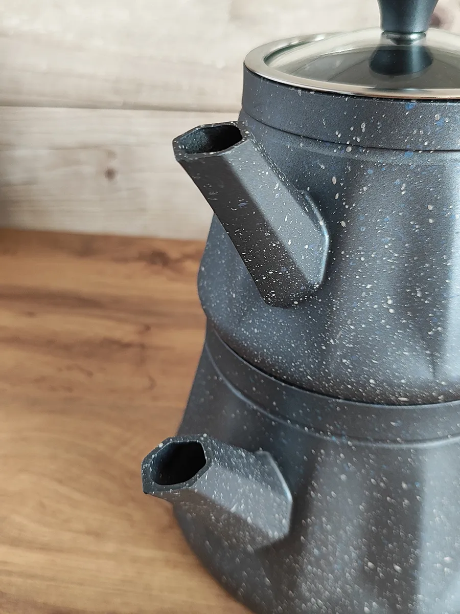 Granit Çift Katlı Çaydanlık, 3 L 3