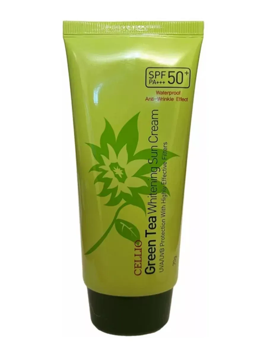 Солнцезащитный крем Green Tea Whitening