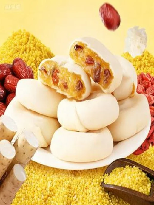 Печенье из серебряного уха, проса и ямса (10 шт), 10 шт