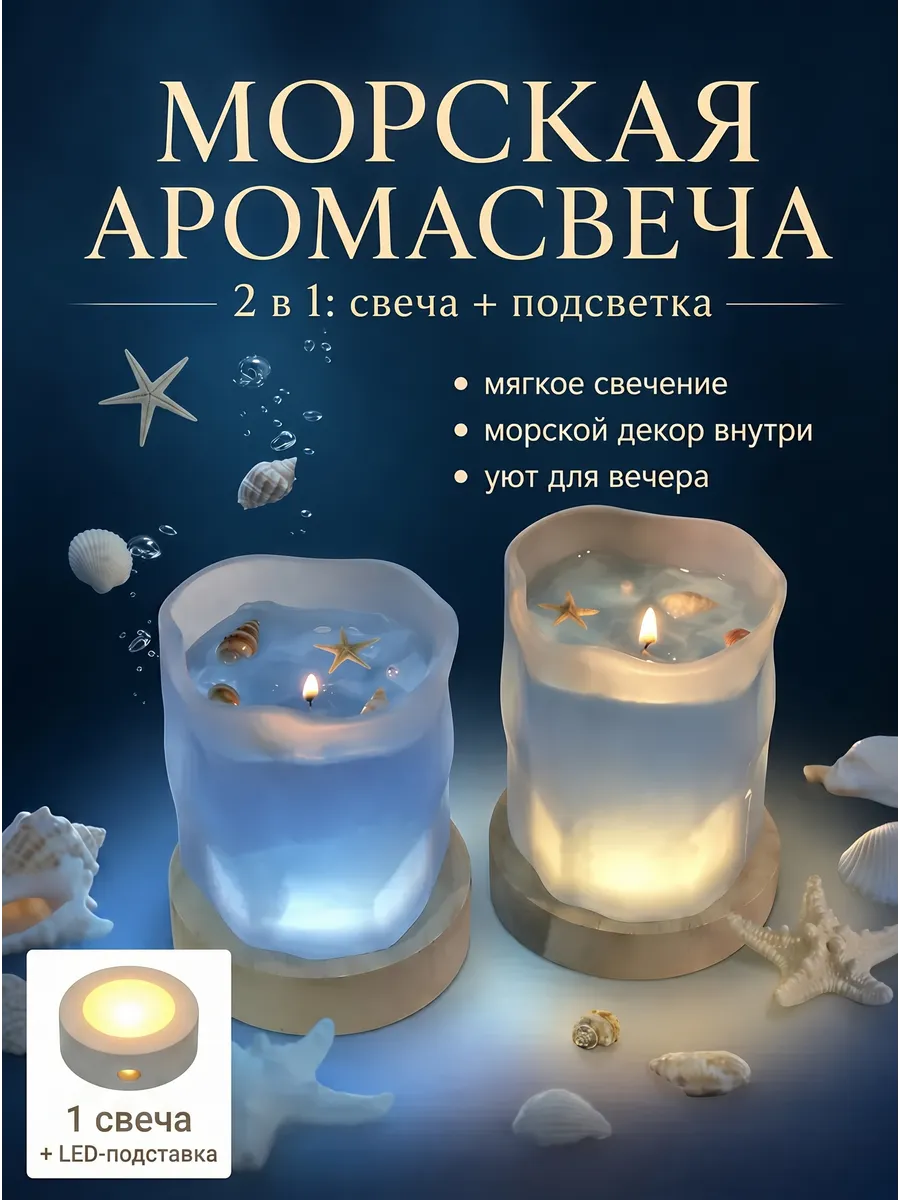 свеча ароматическая подарочная для интерьера и уюта подарок