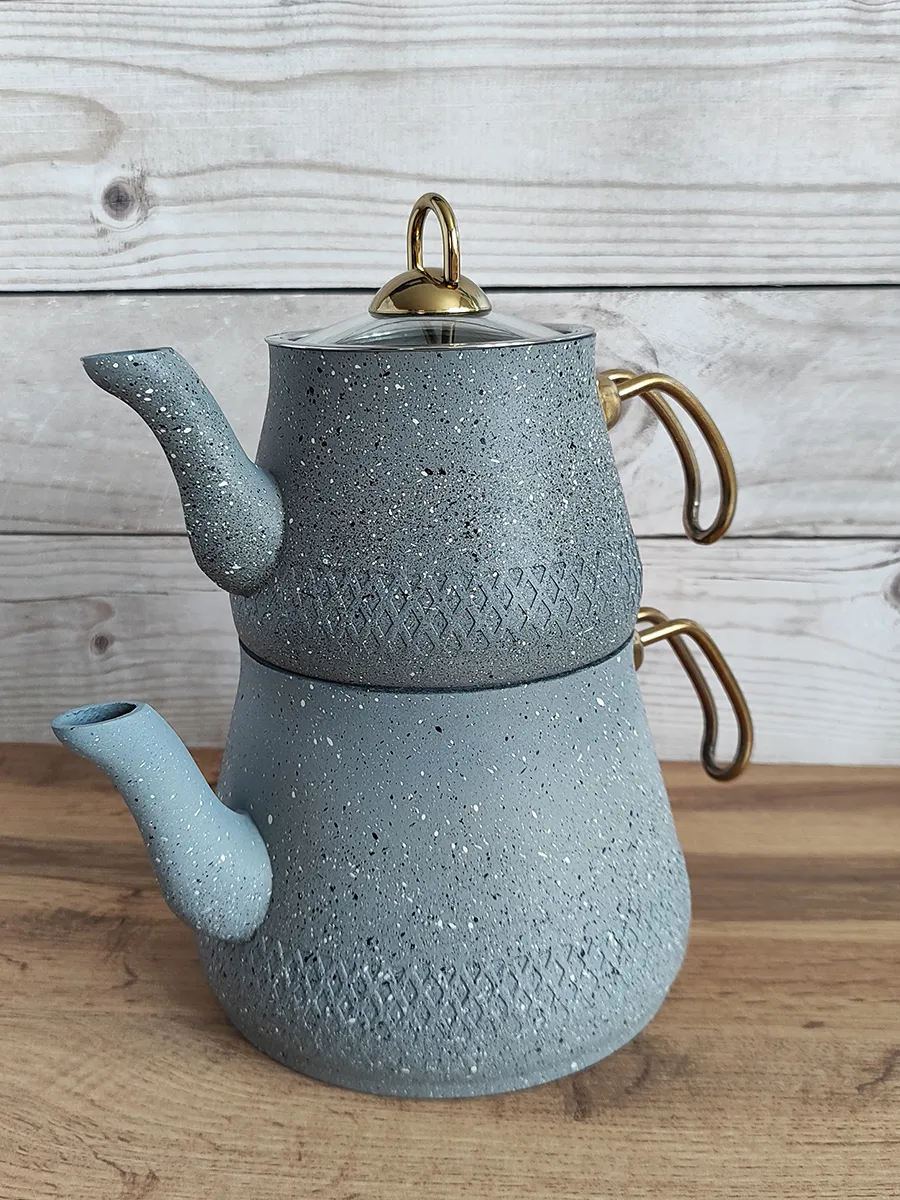 Granit Çift Katlı Çaydanlık, 3 L (Türkiye) 2