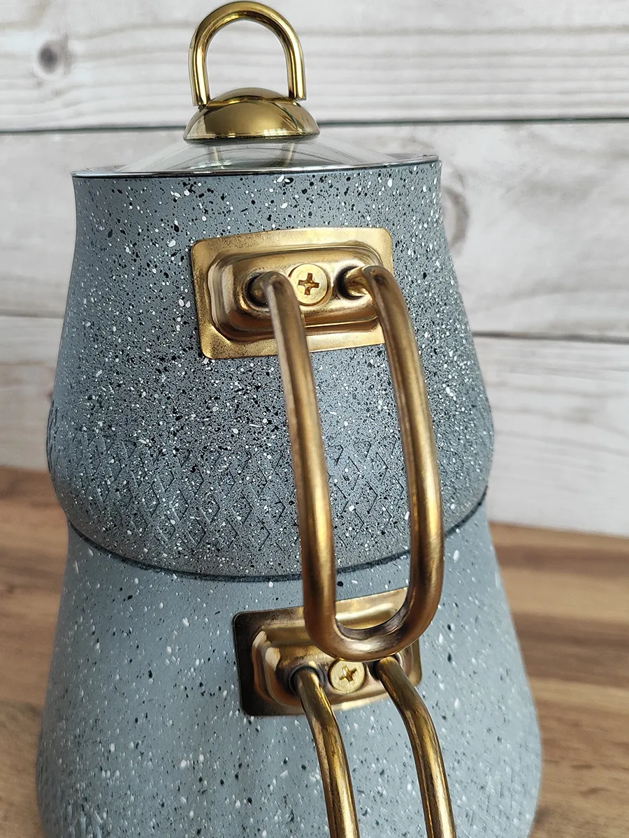 Granit Çift Katlı Çaydanlık, 3 L (Türkiye) 4