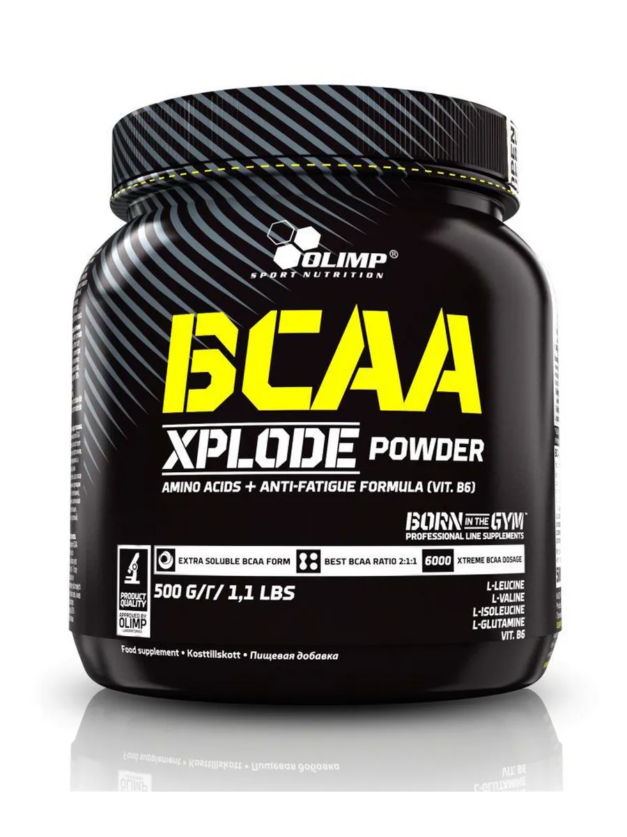 Комплекс аминокислот (BCAA) Olimp BCAA Xplode Клубника 500 г