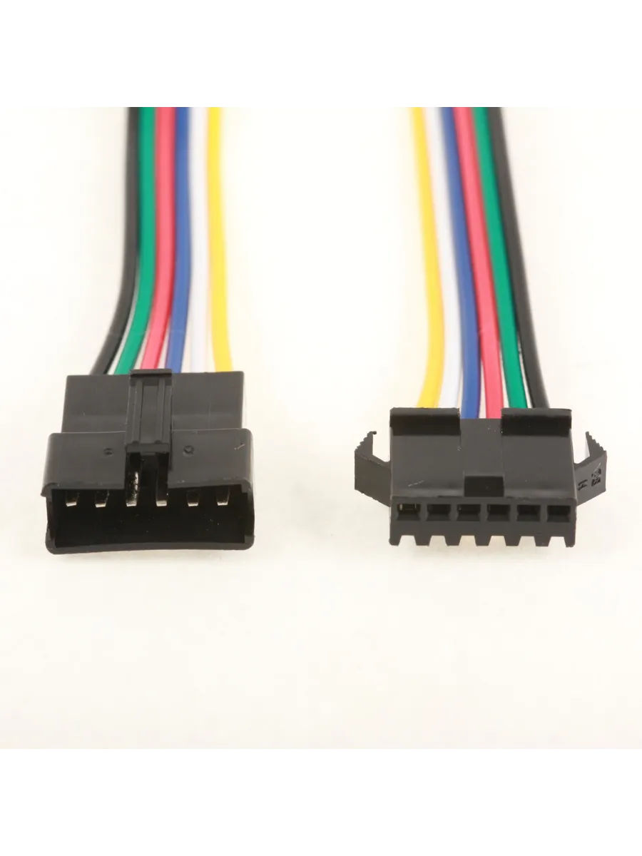 JST SM разъем 6-pin шаг 2.5 мм комплект папа+мама