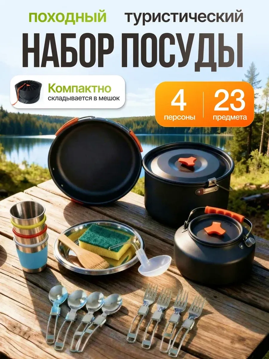 Набор туристической посуды
