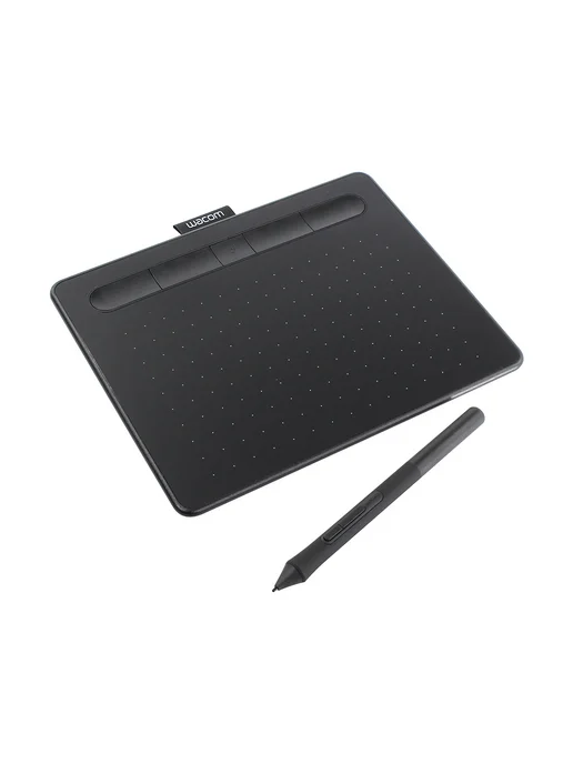 Планшет Wacom Intuos S BT черный (CTL-4100WLK-N), черный