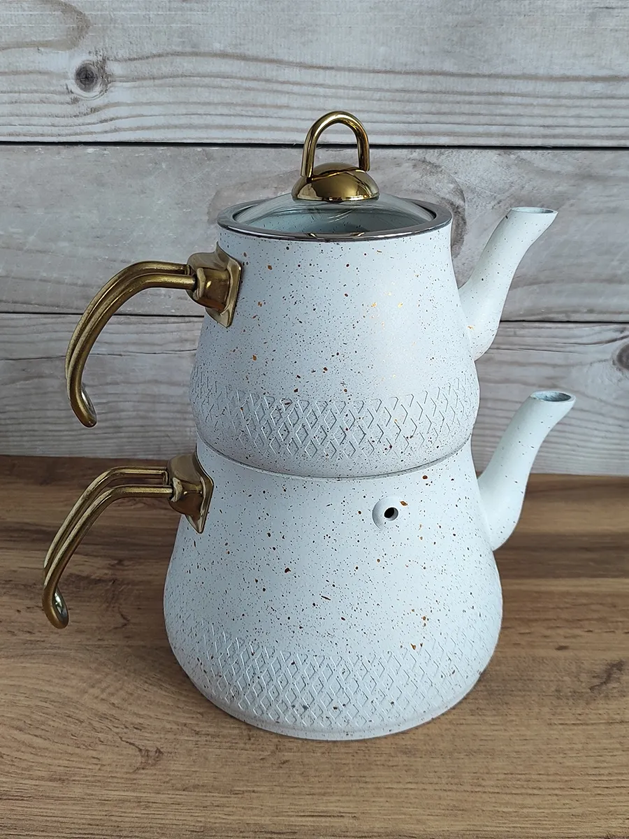 Granit Çift Katlı Çaydanlık, 3 L 2