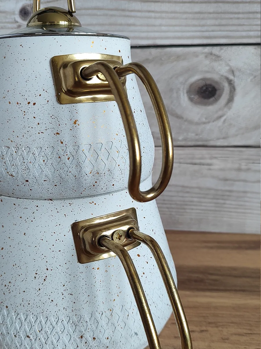 Granit Çift Katlı Çaydanlık, 3 L 3