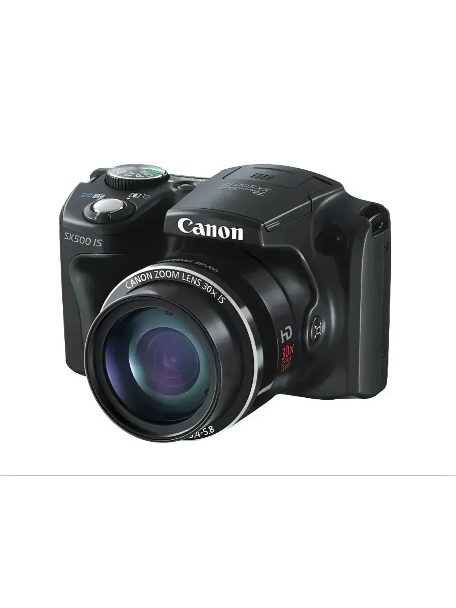 CANON Фотоаппарат PowerShot SX500 IS, черный
