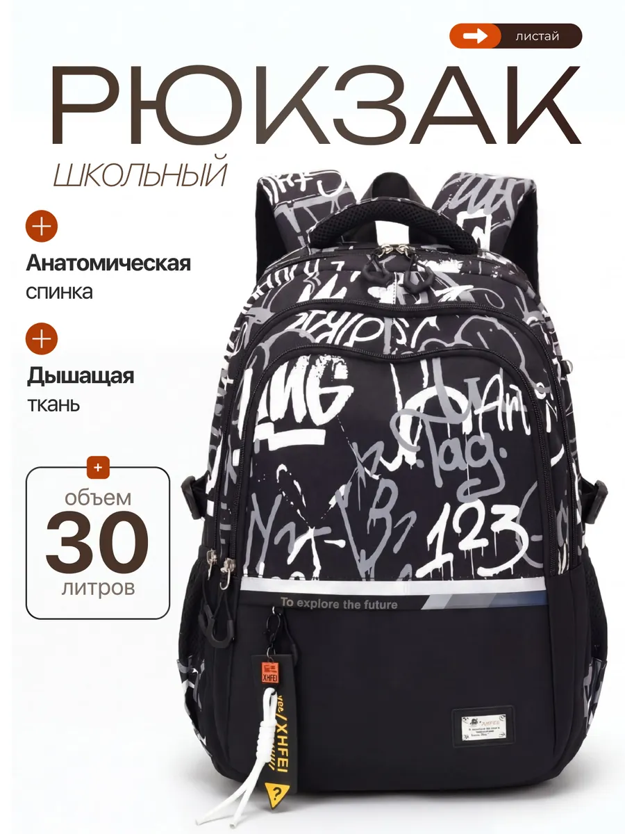 Школьный рюкзак Портфель подростковый